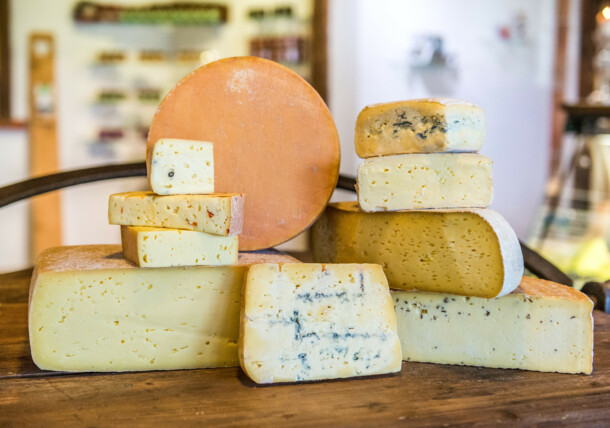     Organic cheese from Salzburg 